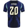 Maillot de Supporter Brésil Estevao 20 Extérieur Coupe du Monde 2026 Pour Homme Maillot de Supporter Brésil Estevao 20 Extérieur Coupe du Monde 2026 Pour Homme