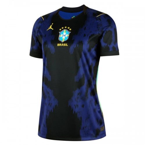 Maillot de Supporter Brésil Extérieur Coupe du Monde 2026 Pour Femme Maillot de Supporter Brésil Extérieur Coupe du Monde 2026 Pour Femme