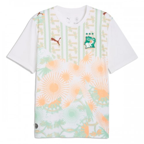 Maillot de Supporter Côte d Ivoire Extérieur Coupe du Monde 2026 Pour Homme Maillot de Supporter Côte d Ivoire Extérieur Coupe du Monde 2026 Pour Homme