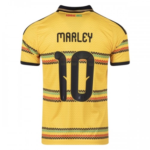 Maillot de Supporter Jamaïque Bob Marley 10 Domicile Coupe du Monde 2026 Pour Homme Maillot de Supporter Jamaïque Bob Marley 10 Domicile Coupe du Monde 2026 Pour Homme