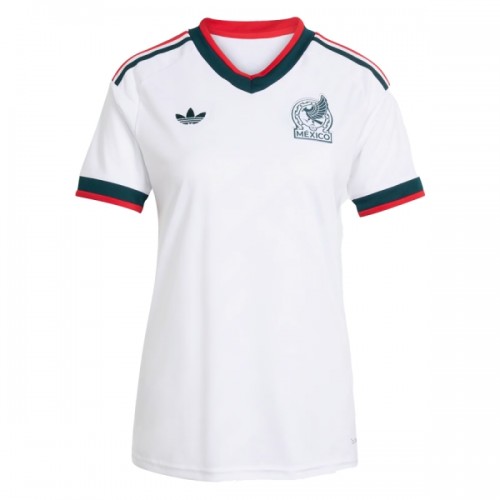 Maillot de Supporter Mexique Extérieur Coupe du Monde 2026 Pour Femme Maillot de Supporter Mexique Extérieur Coupe du Monde 2026 Pour Femme