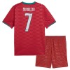 Maillot de Supporter Portugal Ronaldo 7 Domicile Coupe du Monde 2026 Pour Enfant