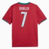 Maillot de Supporter Portugal Ronaldo 7 Domicile Coupe du Monde 2026 Pour Homme