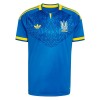 Maillot de Supporter Ukraine Extérieur Coupe du Monde 2026 Pour Homme