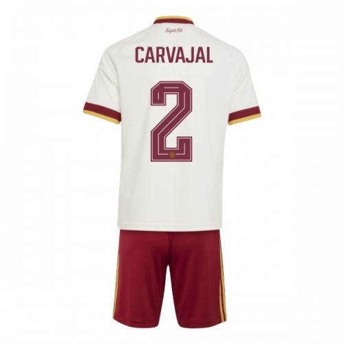 Maillot de Supporter Espagne Carvajal 2 Extérieur Coupe du Monde 2026 Pour Enfant Maillot de Supporter Espagne Carvajal 2 Extérieur Coupe du Monde 2026 Pour Enfant