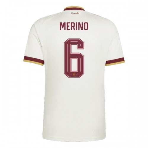Maillot de Supporter Espagne Merino 6 Extérieur Coupe du Monde 2026 Pour Homme Maillot de Supporter Espagne Merino 6 Extérieur Coupe du Monde 2026 Pour Homme