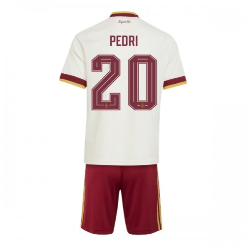 Maillot de Supporter Espagne Pedri 20 Extérieur Coupe du Monde 2026 Pour Enfant Maillot de Supporter Espagne Pedri 20 Extérieur Coupe du Monde 2026 Pour Enfant