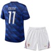 Maillot de Supporter France Olise 11 Domicile Coupe du Monde 2026 Pour Enfant