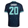 Maillot de Supporter Allemagne Gnabry 20 Extérieur Coupe du Monde 2026 Pour Homme
