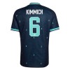 Maillot de Supporter Allemagne Kimmich 6 Extérieur Coupe du Monde 2026 Pour Homme
