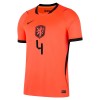Maillot de Supporter Pays-Bas Virgil 4 Domicile Coupe du Monde 2026 Pour Enfant
