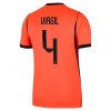 Maillot de Supporter Pays-Bas Virgil 4 Domicile Coupe du Monde 2026 Pour Homme