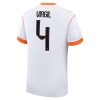 Maillot de Supporter Pays-Bas Virgil 4 Extérieur Coupe du Monde 2026 Pour Homme