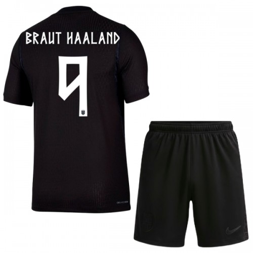 Maillot de Supporter Norvège Haaland 9 Extérieur Coupe du Monde 2026 Pour Enfant Maillot de Supporter Norvège Haaland 9 Extérieur Coupe du Monde 2026 Pour Enfant