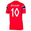 Maillot de Supporter Norvège Odegaard 10 Domicile Coupe du Monde 2026 Pour Enfant