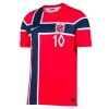 Maillot de Supporter Norvège Odegaard 10 Domicile Coupe du Monde 2026 Pour Homme