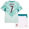 Maillot de Supporter Portugal Ronaldo 7 Extérieur Coupe du Monde 2026 Pour Enfant