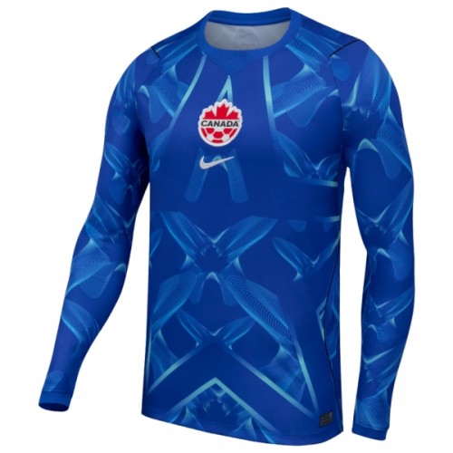 Maillot de Gardien à Manches Longues Canada Domicile Coupe du Monde 2026 Pour Homme Maillot de Gardien à Manches Longues Canada Domicile Coupe du Monde 2026 Pour Homme