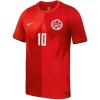 Maillot de Supporter Canada J. David 10 Domicile Coupe du Monde 2026 Pour Homme