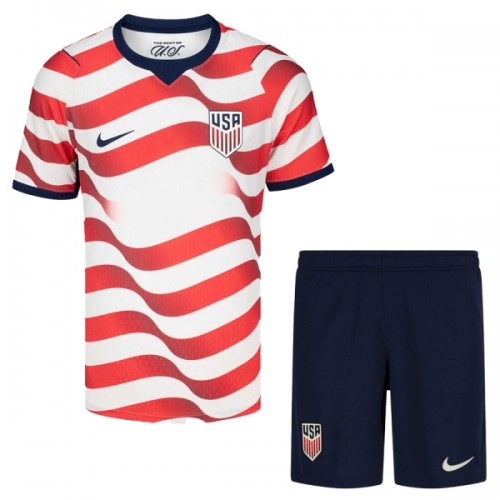 Maillot de Supporter Etats-Unis Domicile Coupe du Monde 2026 Pour Enfant Maillot de Supporter Etats-Unis Domicile Coupe du Monde 2026 Pour Enfant