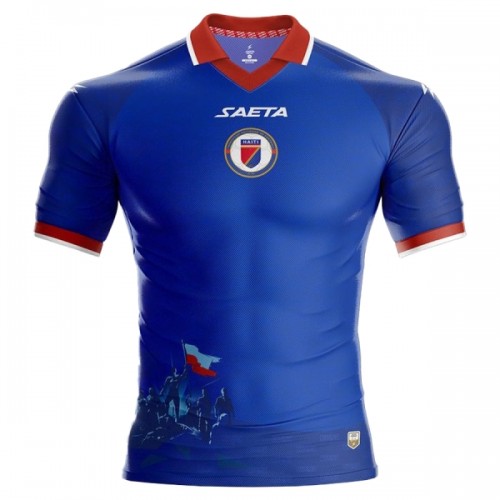 Maillot de Supporter Haiti Domicile Coupe du Monde 2026 Pour Homme Maillot de Supporter Haiti Domicile Coupe du Monde 2026 Pour Homme