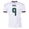 Maillot de Supporter Mexique Raul 9 Extérieur Coupe du Monde 2026 Pour Homme