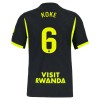 Maillot de Supporter Atlético Madrid Koke 6 Extérieur 2026-27 Pour Homme