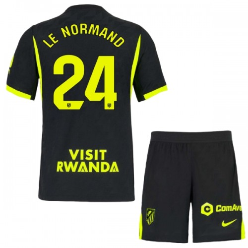 Maillot de Supporter Atlético Madrid Le Normand 24 Extérieur 2026-27 Pour Enfant Maillot de Supporter Atlético Madrid Le Normand 24 Extérieur 2026-27 Pour Enfant