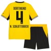 Maillot de Supporter Borussia Dortmund N. Schlotterbeck 4 Domicile 2026-27 Pour Enfant