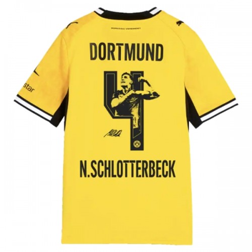 Maillot de Supporter Borussia Dortmund N. Schlotterbeck 4 Special Edition Domicile 2026-27 Pour Homme Maillot de Supporter Borussia Dortmund N. Schlotterbeck 4 Special Edition Domicile 2026-27 Pour Homme