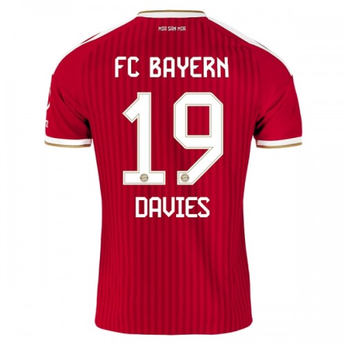 Maillot de Supporter FC Bayern Munich Davies 19 Domicile 2026-27 Pour Homme Maillot de Supporter FC Bayern Munich Davies 19 Domicile 2026-27 Pour Homme