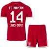 Maillot de Supporter FC Bayern Munich Luis Diaz 14 Domicile 2026-27 Pour Enfant Maillot de Supporter FC Bayern Munich Luis Diaz 14 Domicile 2026-27 Pour Enfant