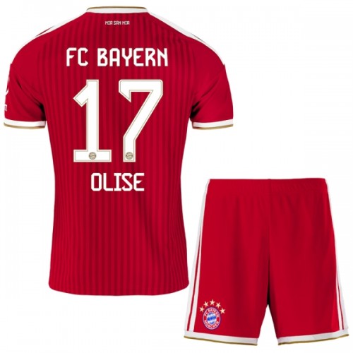 Maillot de Supporter FC Bayern Munich Olise 17 Domicile 2026-27 Pour Enfant Maillot de Supporter FC Bayern Munich Olise 17 Domicile 2026-27 Pour Enfant