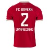 Maillot de Supporter FC Bayern Munich Upamecano 2 Domicile 2026-27 Pour Homme