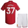 Maillot de Supporter Manchester United Mainoo 37 Domicile 2026-27 Pour Enfant