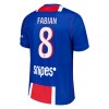 Maillot de Supporter Paris Saint-Germain Fabian 8 Domicile 2026-27 Pour Homme