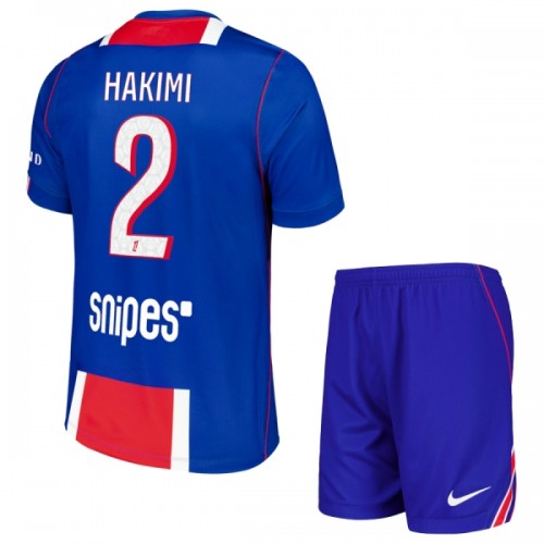 Maillot de Supporter Paris Saint-Germain Hakimi 2 Domicile 2026-27 Pour Enfant Maillot de Supporter Paris Saint-Germain Hakimi 2 Domicile 2026-27 Pour Enfant