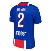 Maillot de Supporter Paris Saint-Germain Hakimi 2 Domicile 2026-27 Pour Homme