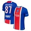 Maillot de Supporter Paris Saint-Germain Joao Neves 87 Domicile 2026-27 Pour Homme