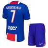 Maillot de Supporter Paris Saint-Germain Kvaratskhelia 7 Domicile 2026-27 Pour Enfant