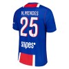 Maillot de Supporter Paris Saint-Germain Nuno Mendes 25 Domicile 2026-27 Pour Homme