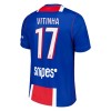 Maillot de Supporter Paris Saint-Germain Vitinha 17 Domicile 2026-27 Pour Homme