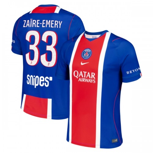 Maillot de Supporter Paris Saint-Germain Zaire Emery 33 Domicile 2026-27 Pour Homme Maillot de Supporter Paris Saint-Germain Zaire Emery 33 Domicile 2026-27 Pour Homme