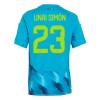Maillot de Gardien Espagne Unai Simon 23 Coupe du Monde 2026 Pour Homme Maillot de Gardien Espagne Unai Simon 23 Coupe du Monde 2026 Pour Homme