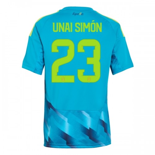 Maillot de Gardien Espagne Unai Simon 23 Coupe du Monde 2026 Pour Homme Maillot de Gardien Espagne Unai Simon 23 Coupe du Monde 2026 Pour Homme
