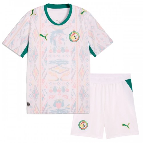 Maillot de Supporter Sénégal Domicile Coupe du Monde 2026 Pour Enfant Maillot de Supporter Sénégal Domicile Coupe du Monde 2026 Pour Enfant