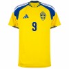 Maillot de Supporter Suède Isak 9 Domicile Coupe du Monde 2026 Pour Homme