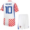 Maillot de Supporter Croatie Modrić 10 Domicile Coupe du Monde 2026 Pour Enfant