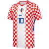 Maillot de Supporter Croatie Modrić 10 Domicile Coupe du Monde 2026 Pour Enfant