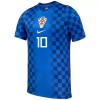 Maillot de Supporter Croatie Modrić 10 Extérieur Coupe du Monde 2026 Pour Enfant